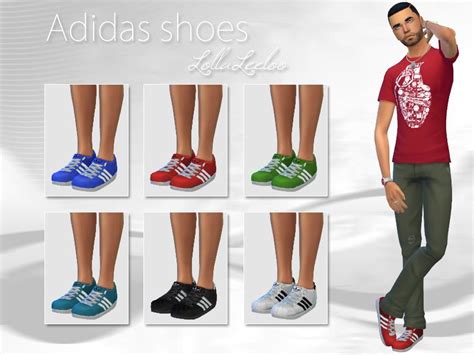 sims 4 schuhe adidas|sims 4 adidas men's cc.